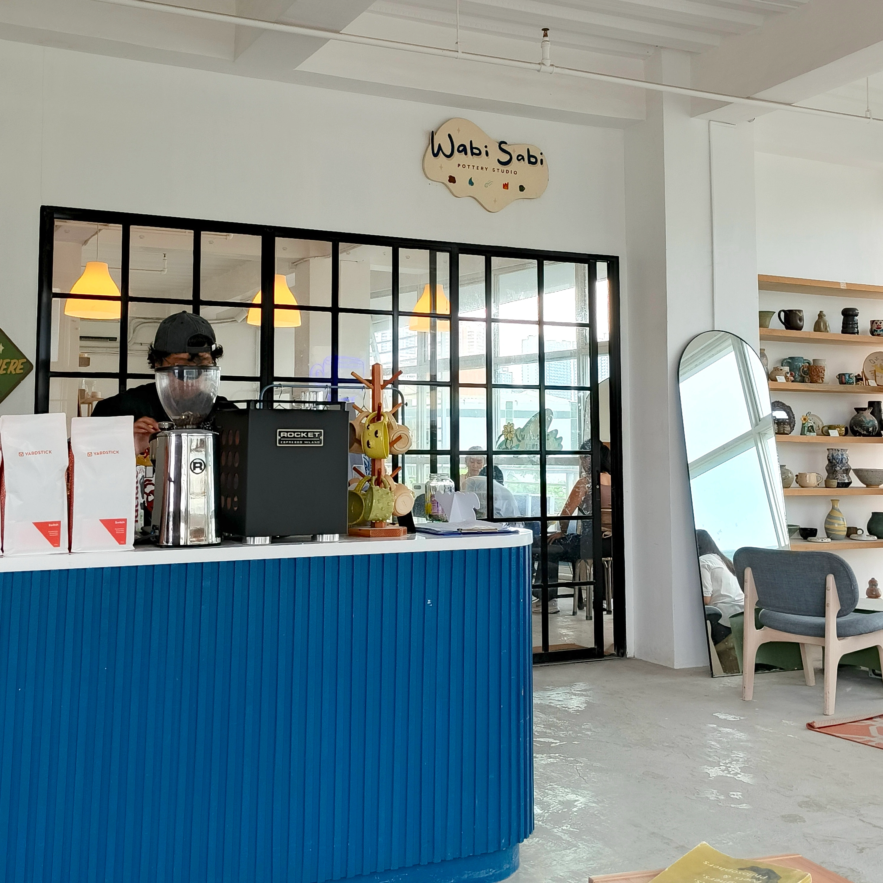 Image of Wabi Sabi cafe interior
